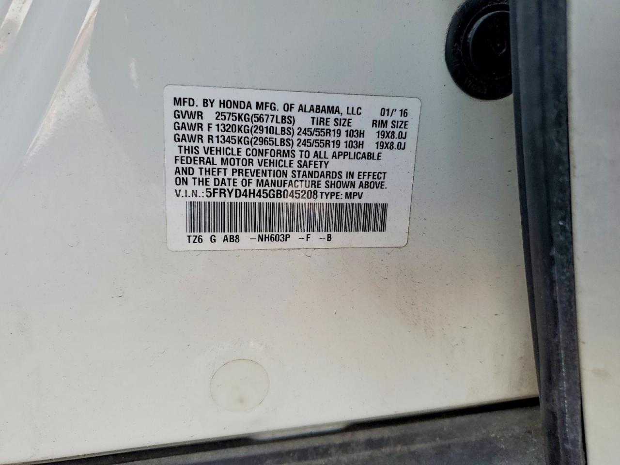 2016 ACURA MDX TECHNOLOGY photo 13