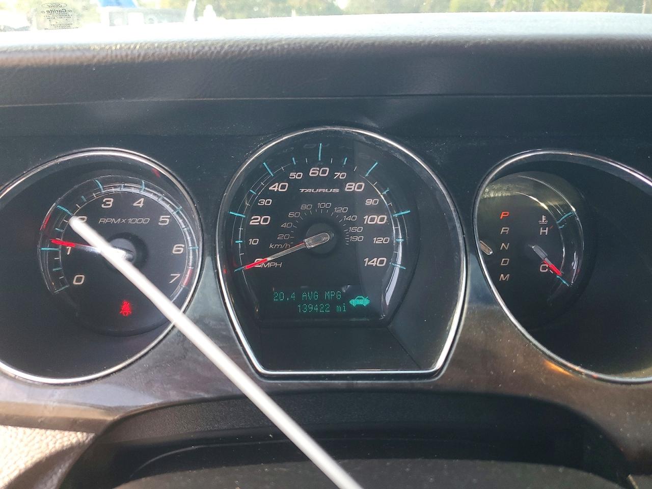 2012 FORD TAURUS LIMITED photo 9