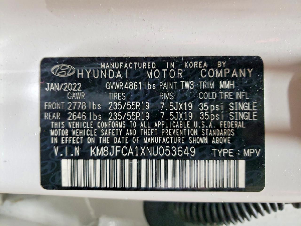 2022 HYUNDAI TUCSON SEL CONVENIENCE photo 13