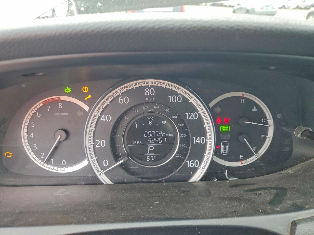 2013 HONDA ACCORD LX photo 9