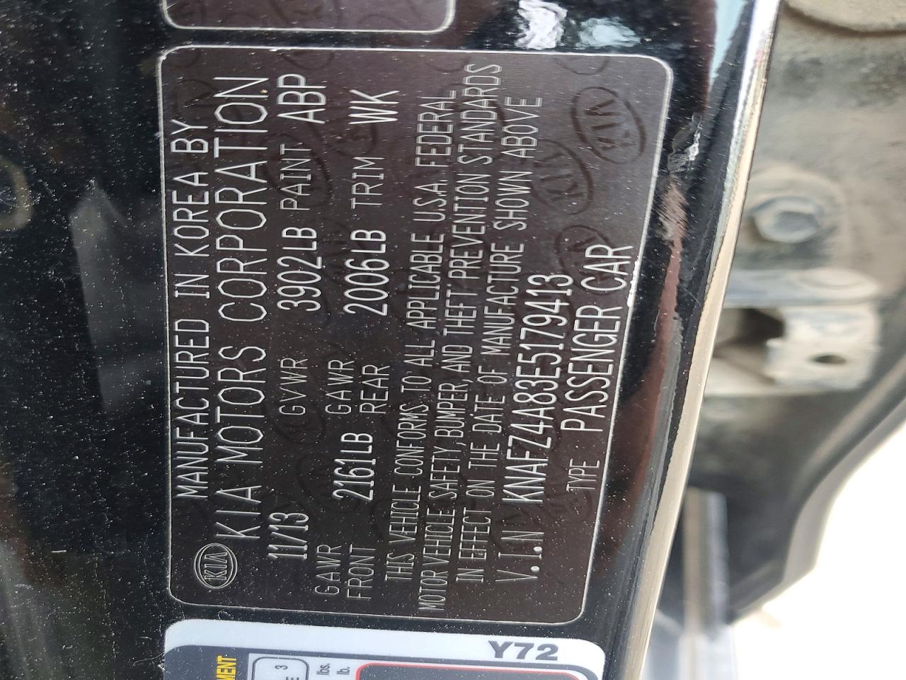 2014 KIA FORTE EX photo 34