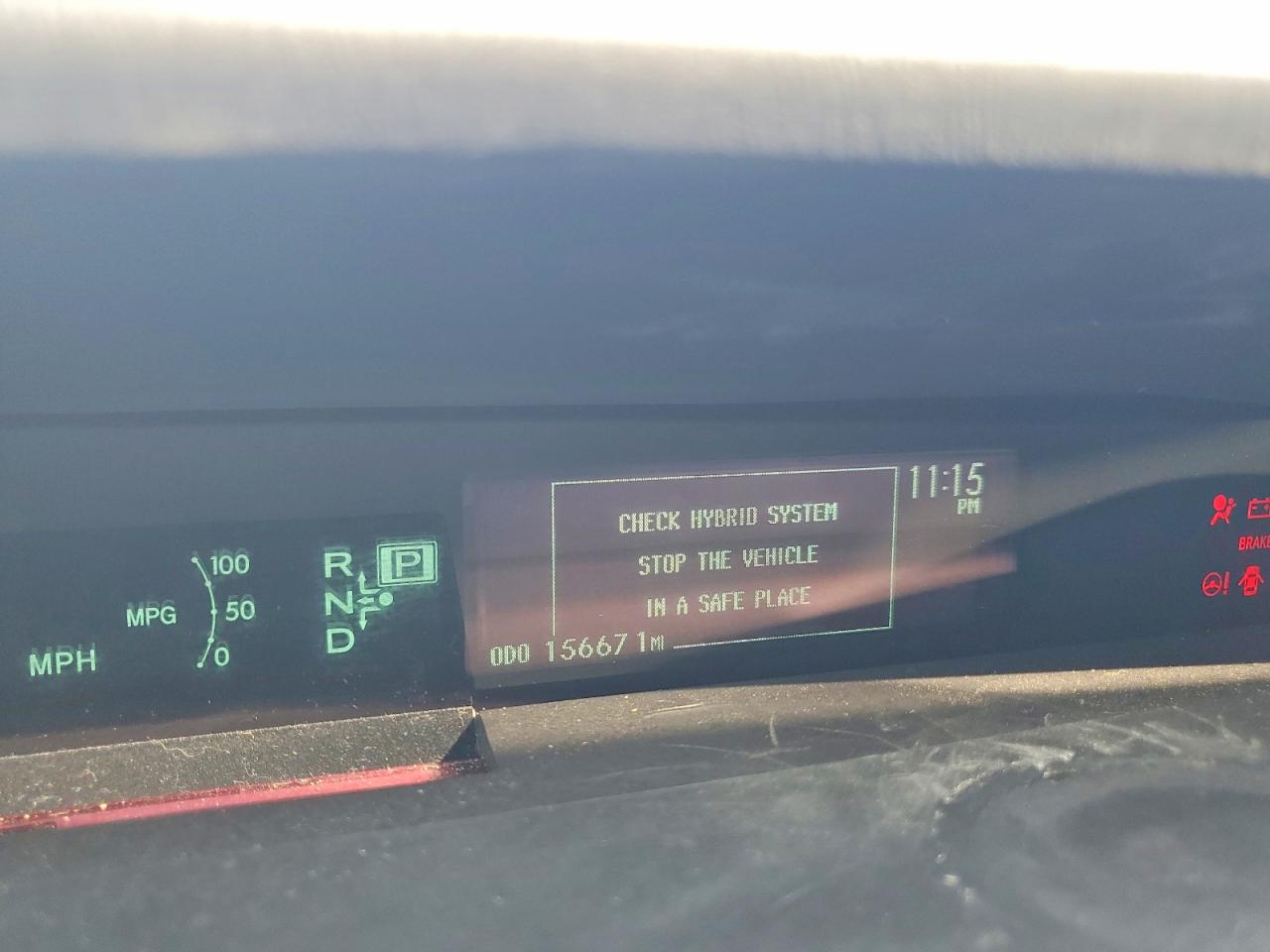 2015 TOYOTA PRIUS photo 9