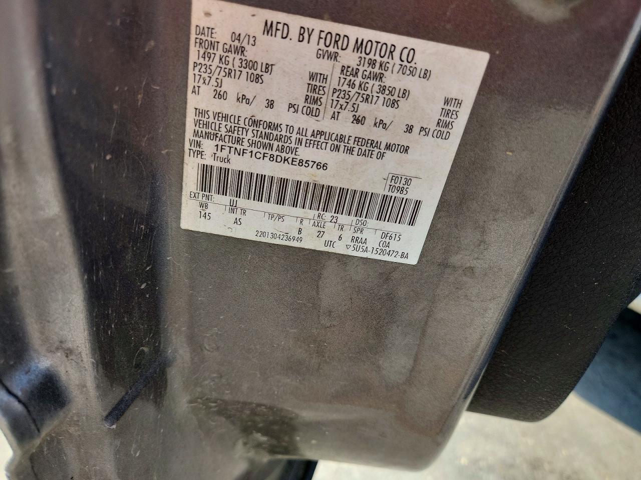 2013 FORD F150 photo 23