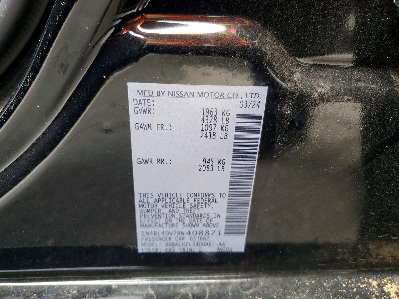 2024 NISSAN ALTIMA 2.5 SV photo 12