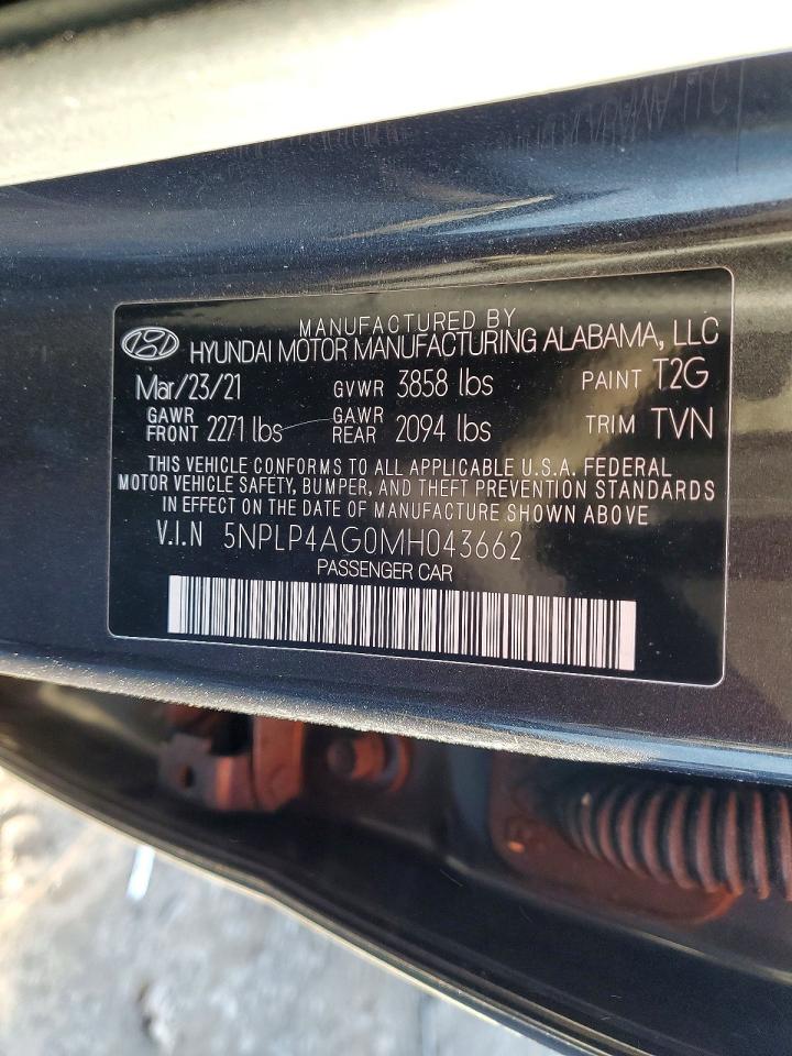2021 HYUNDAI ELANTRA LIMITED photo 12