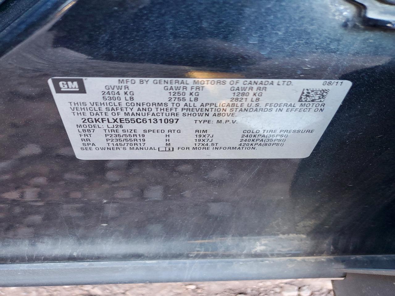 2012 GMC TERRAIN SLT photo 12