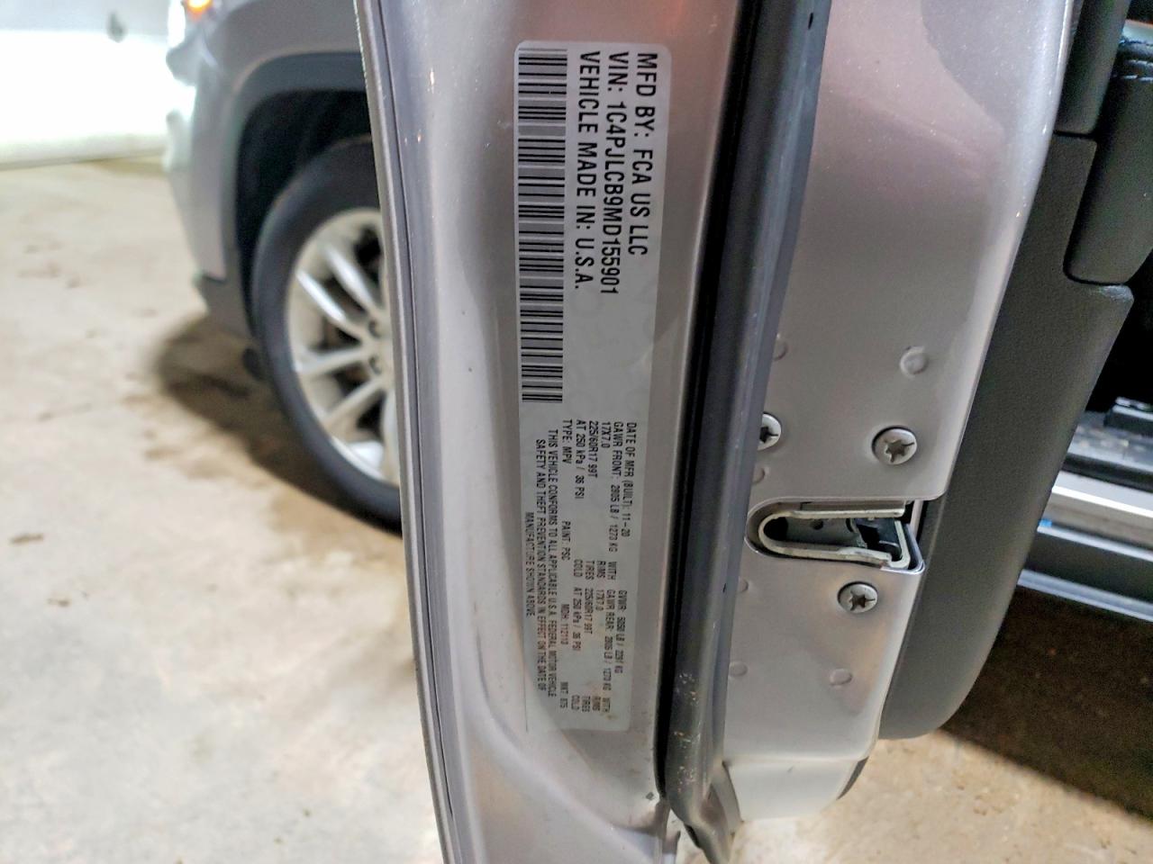 2021 JEEP CHEROKEE LATITUDE photo 13
