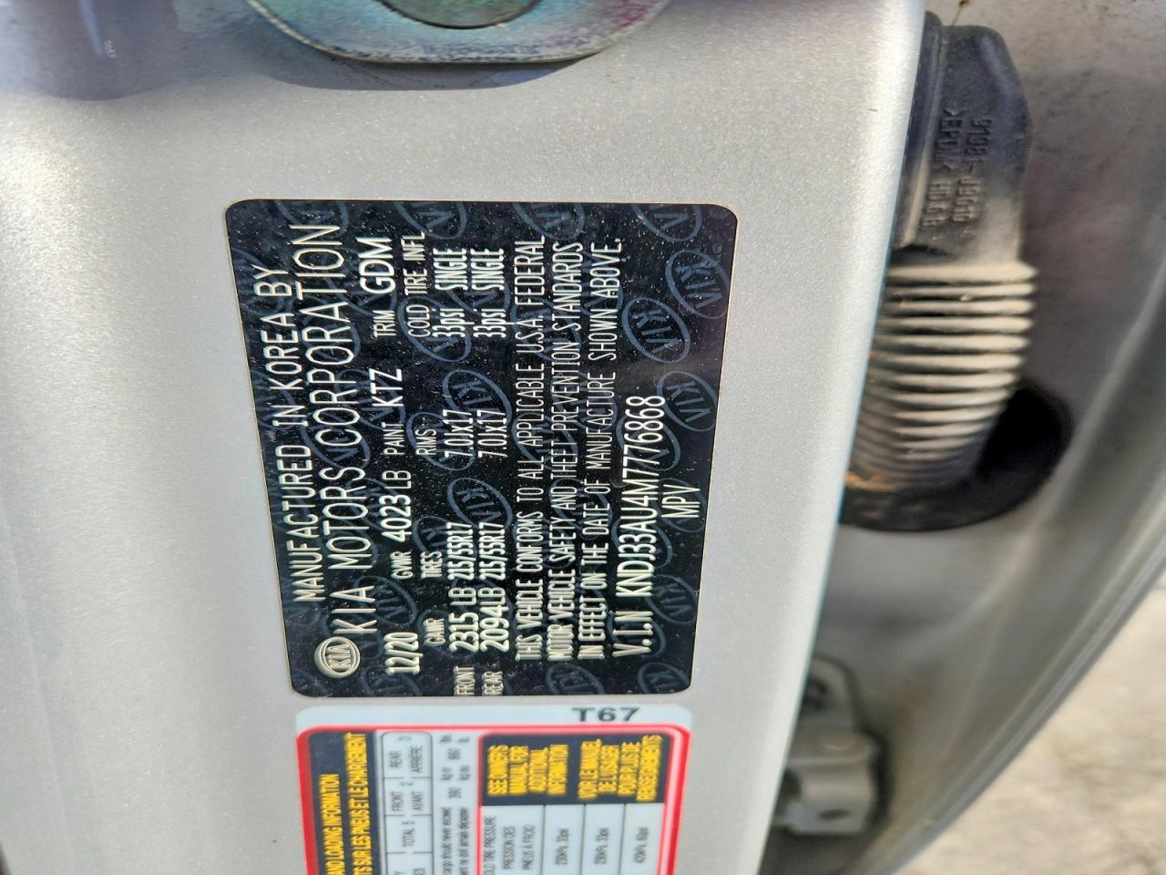 2021 KIA SOUL EX photo 37