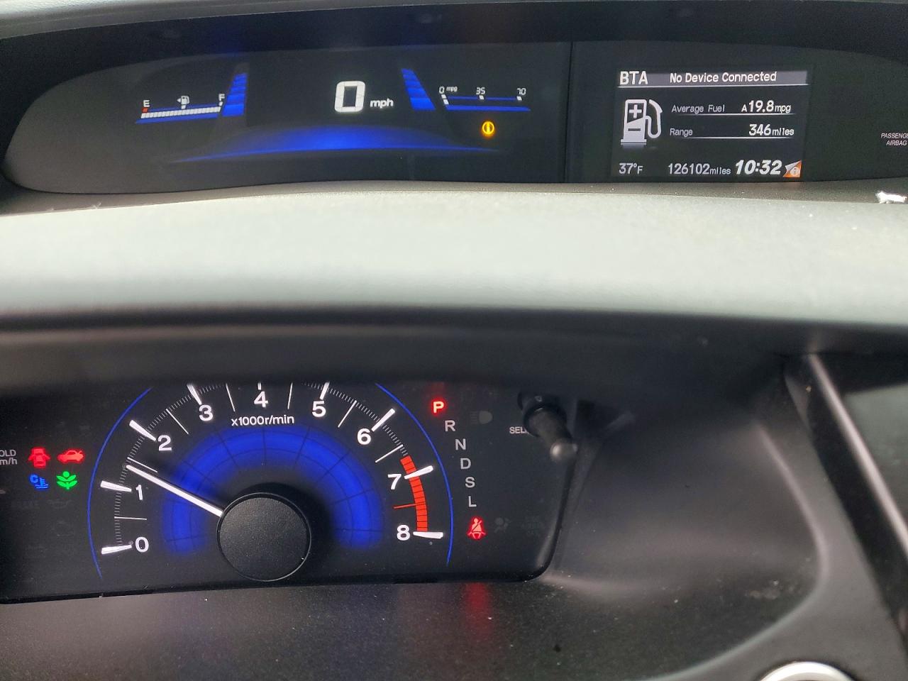 2014 HONDA CIVIC EXL photo 9