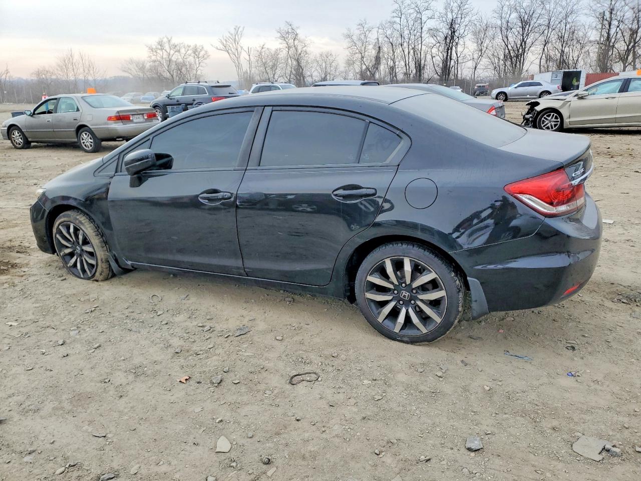 2014 HONDA CIVIC EXL photo 2