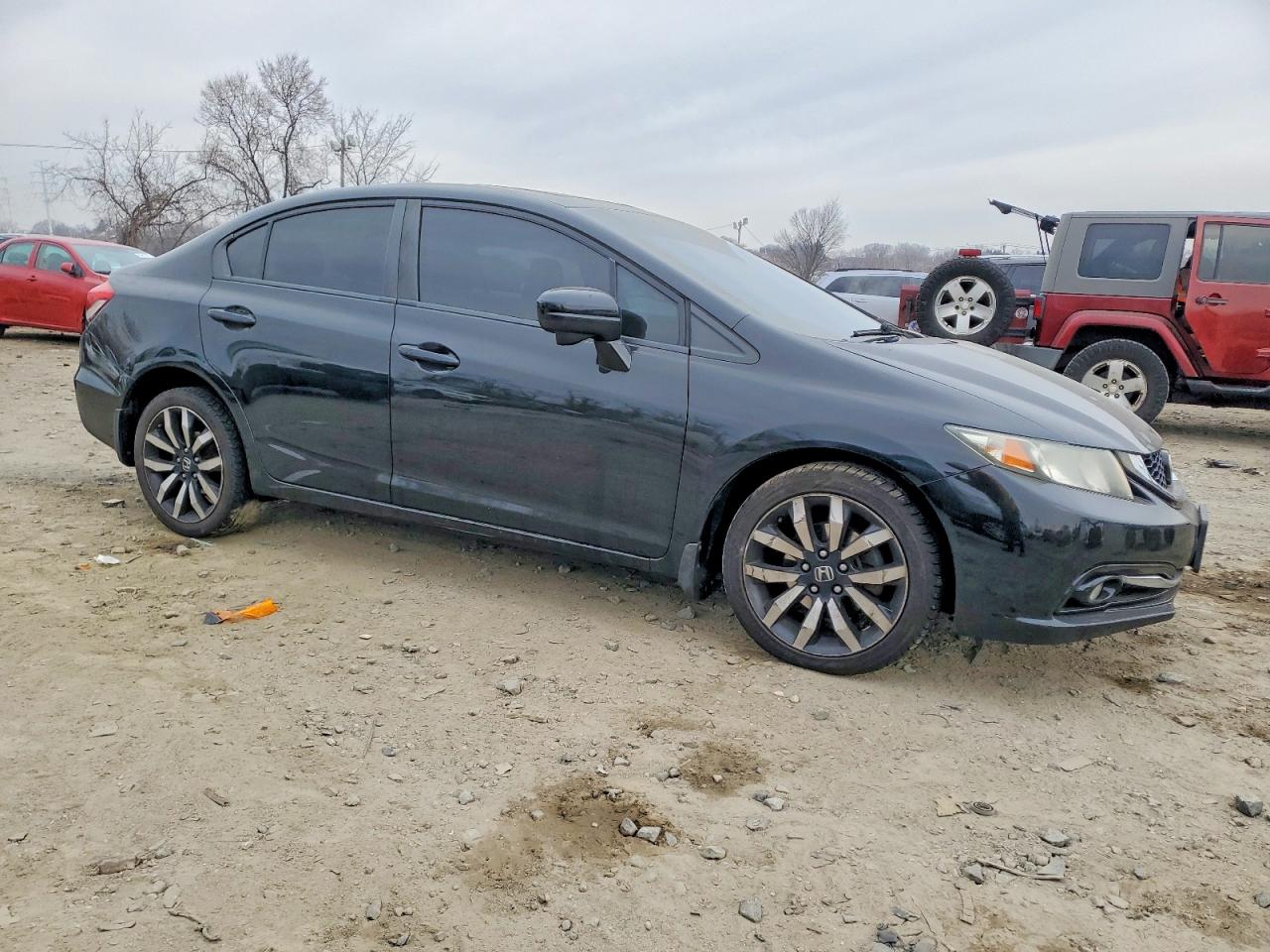 2014 HONDA CIVIC EXL photo 4