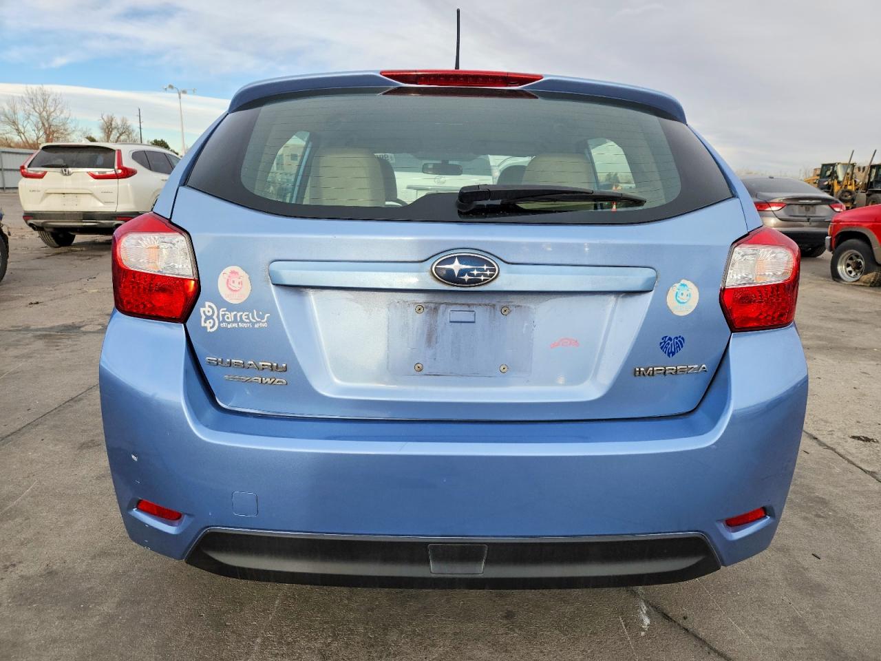2012 SUBARU IMPREZA PREMIUM photo 6