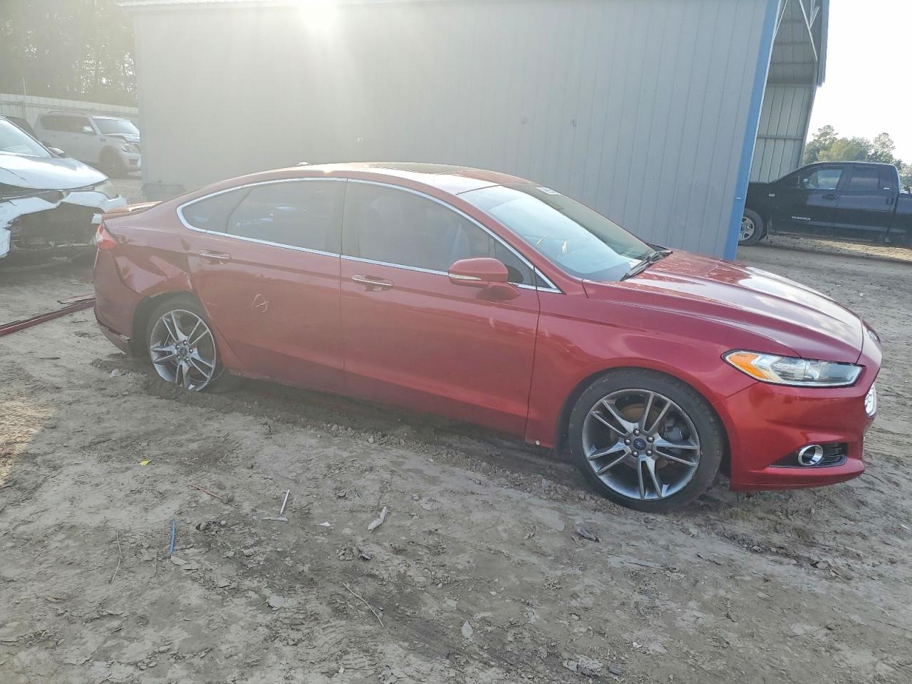 2013 FORD FUSION TITANIUM photo 4