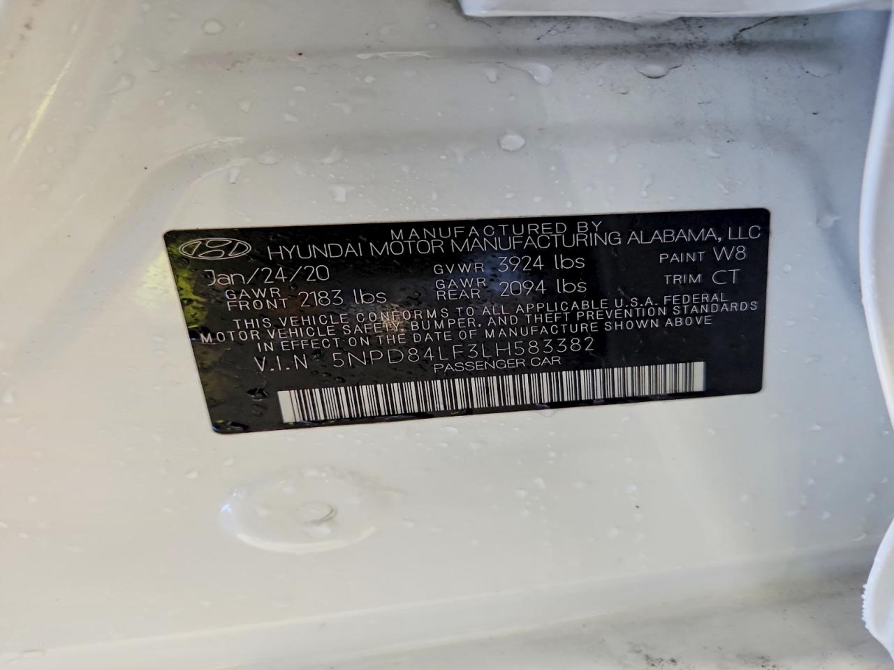 2020 HYUNDAI ELANTRA SEL photo 12