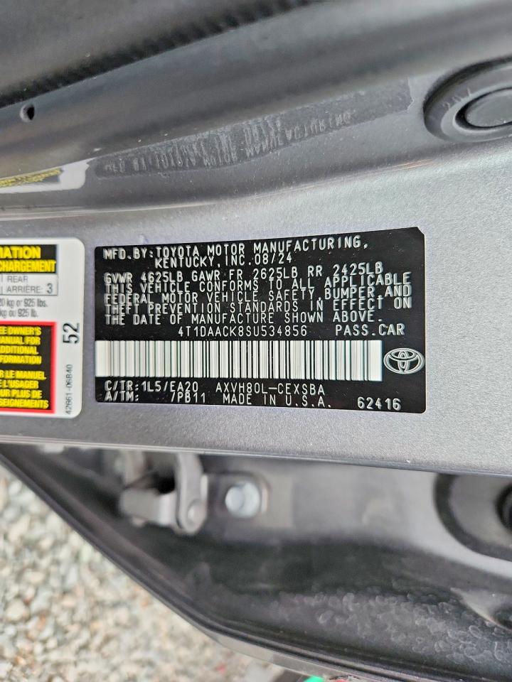 2025 TOYOTA CAMRY XSE photo 12