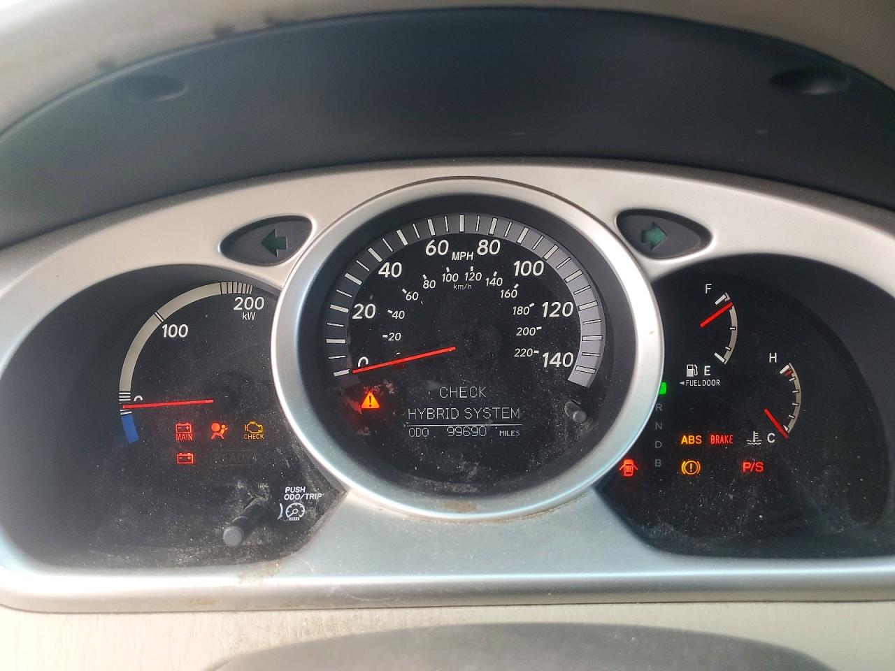 2007 TOYOTA HIGHLANDER HYBRID photo 9