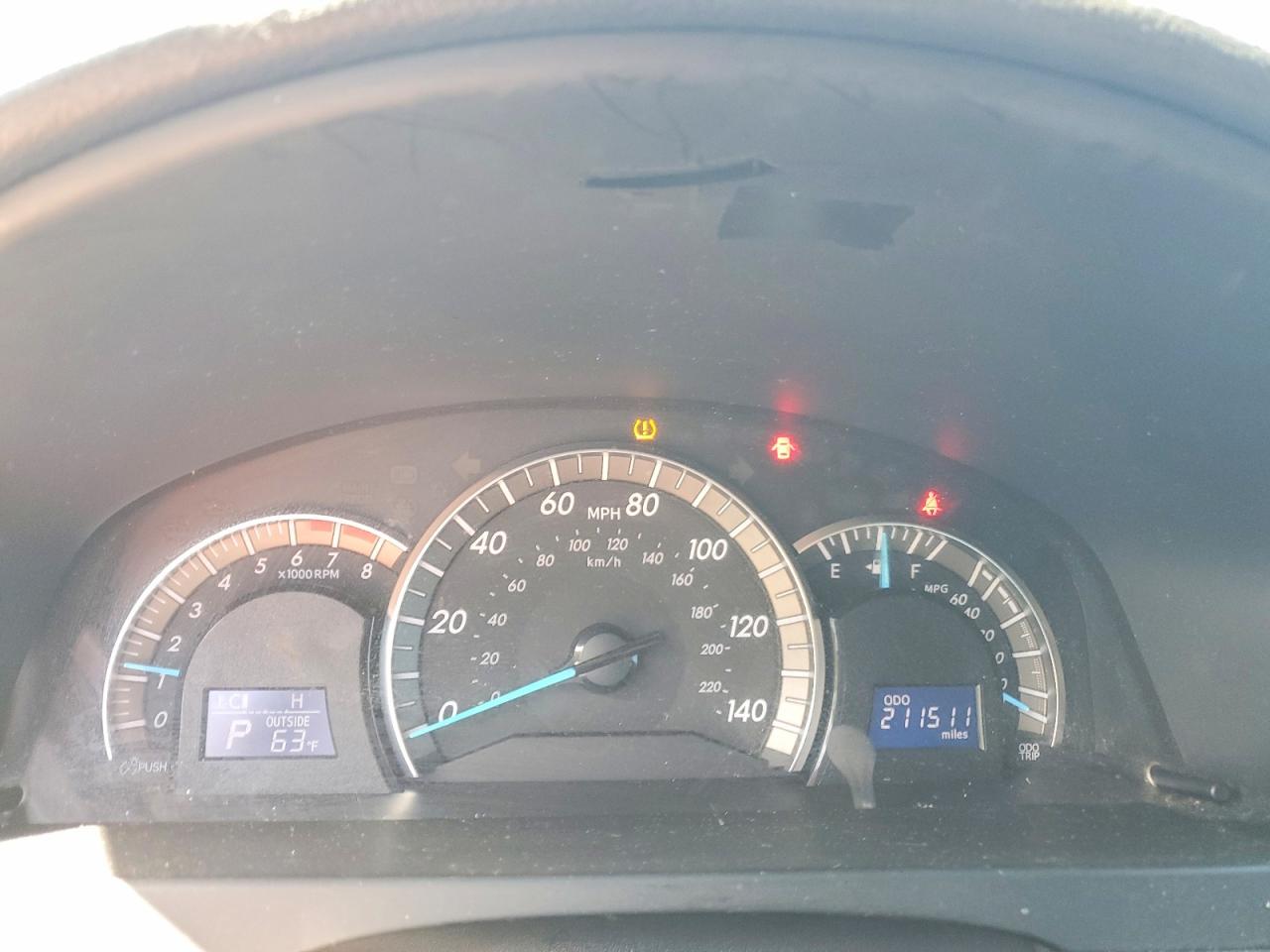 2012 TOYOTA CAMRY BASE photo 9