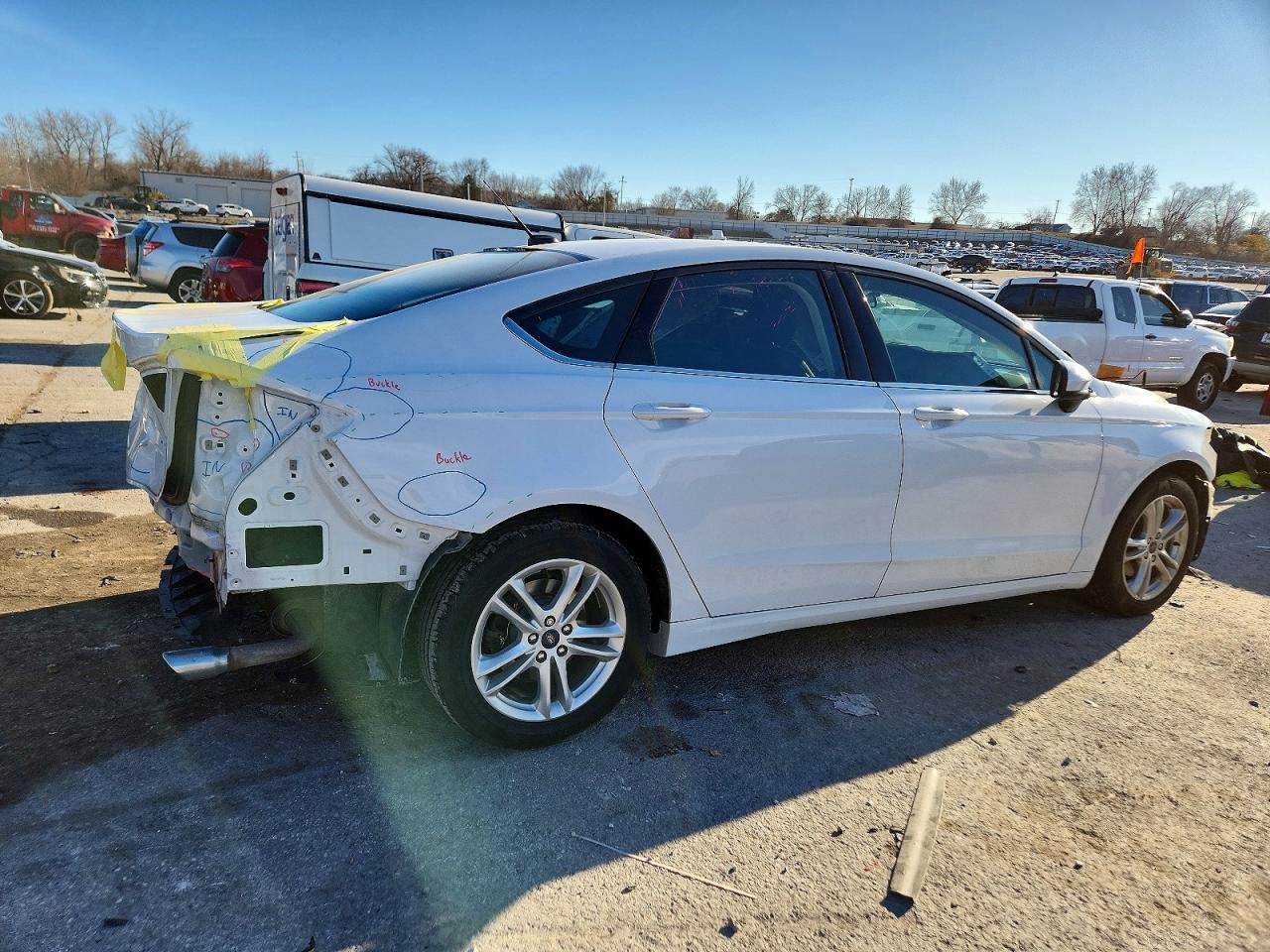 2018 FORD FUSION SE photo 3