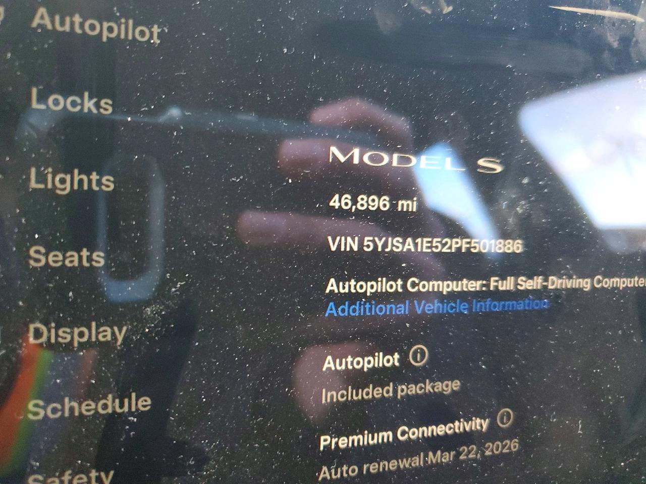 2023 TESLA MODEL S photo 9