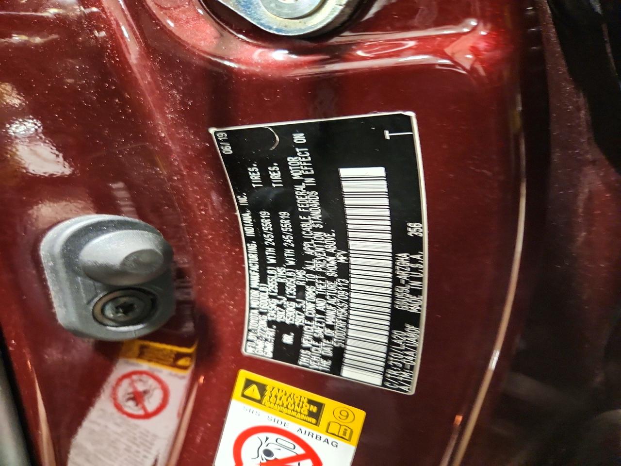 2019 TOYOTA HIGHLANDER LIMITED photo 14
