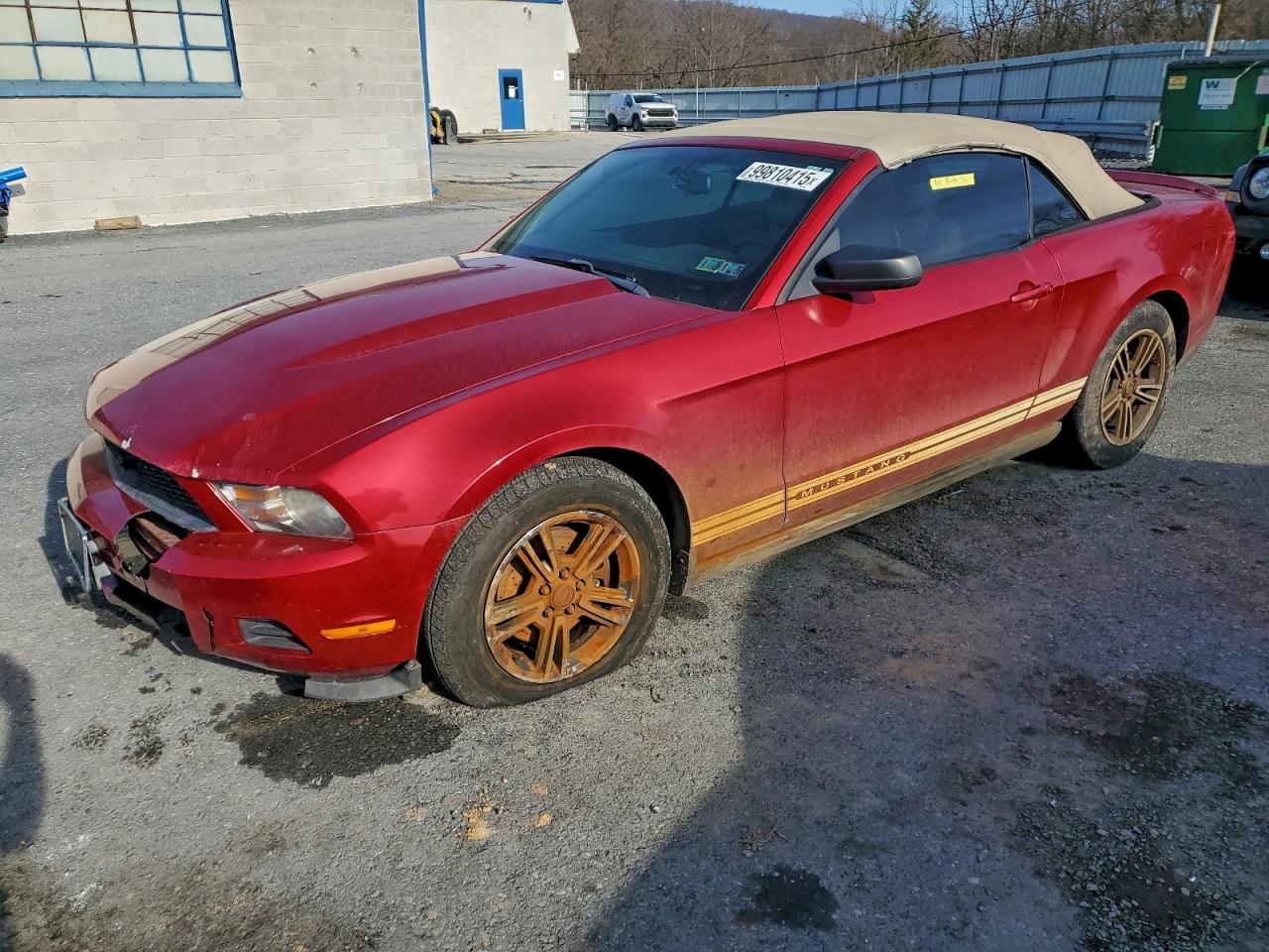 2012 FORD MUSTANG