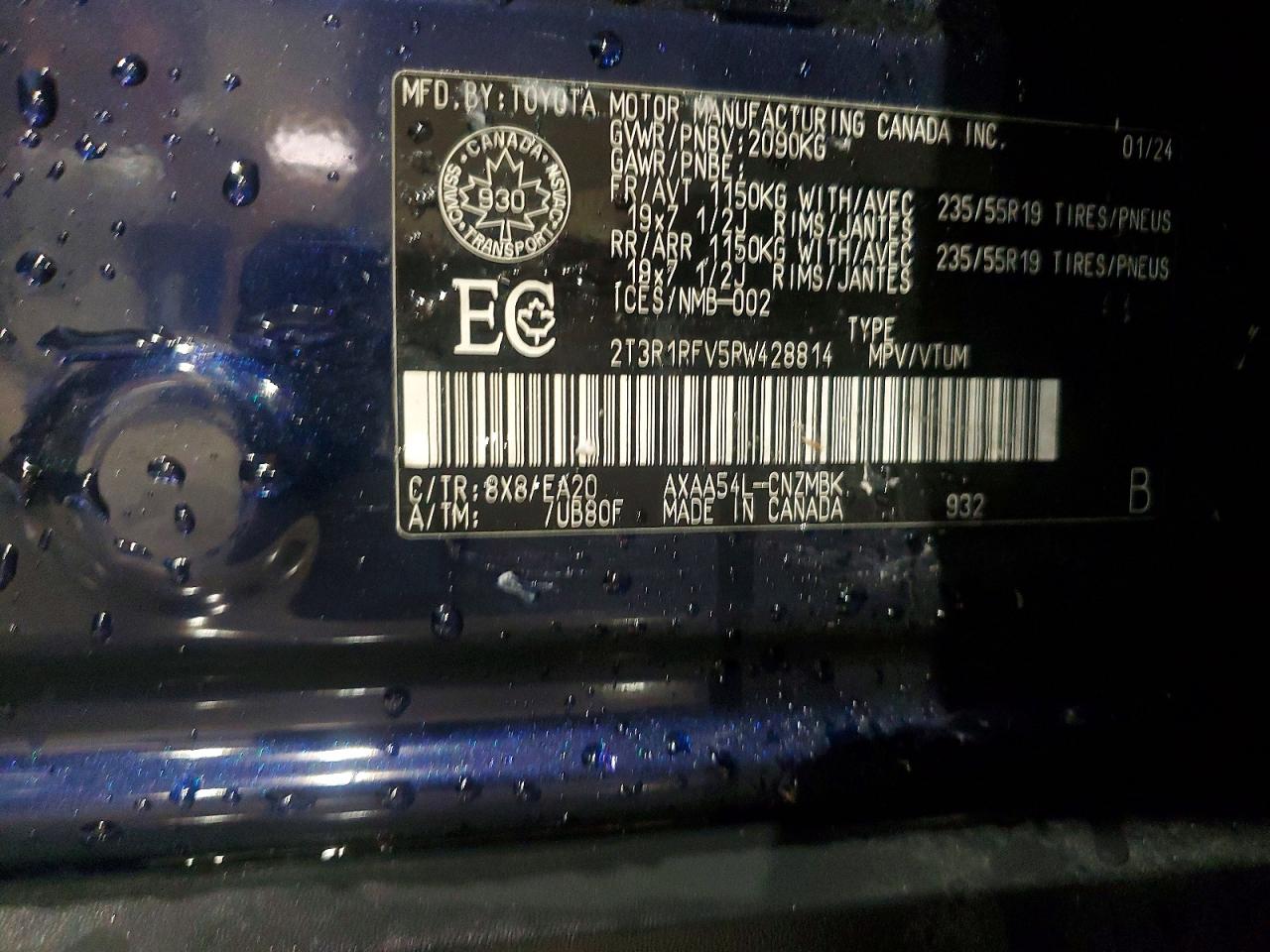 2024 TOYOTA RAV4 XLE photo 12