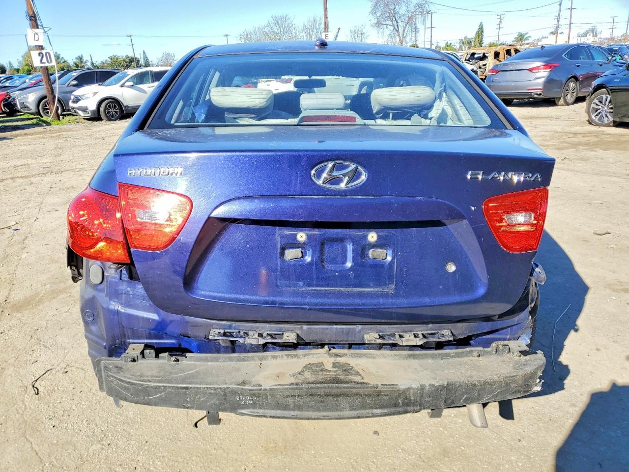 2008 HYUNDAI ELANTRA GLS photo 6