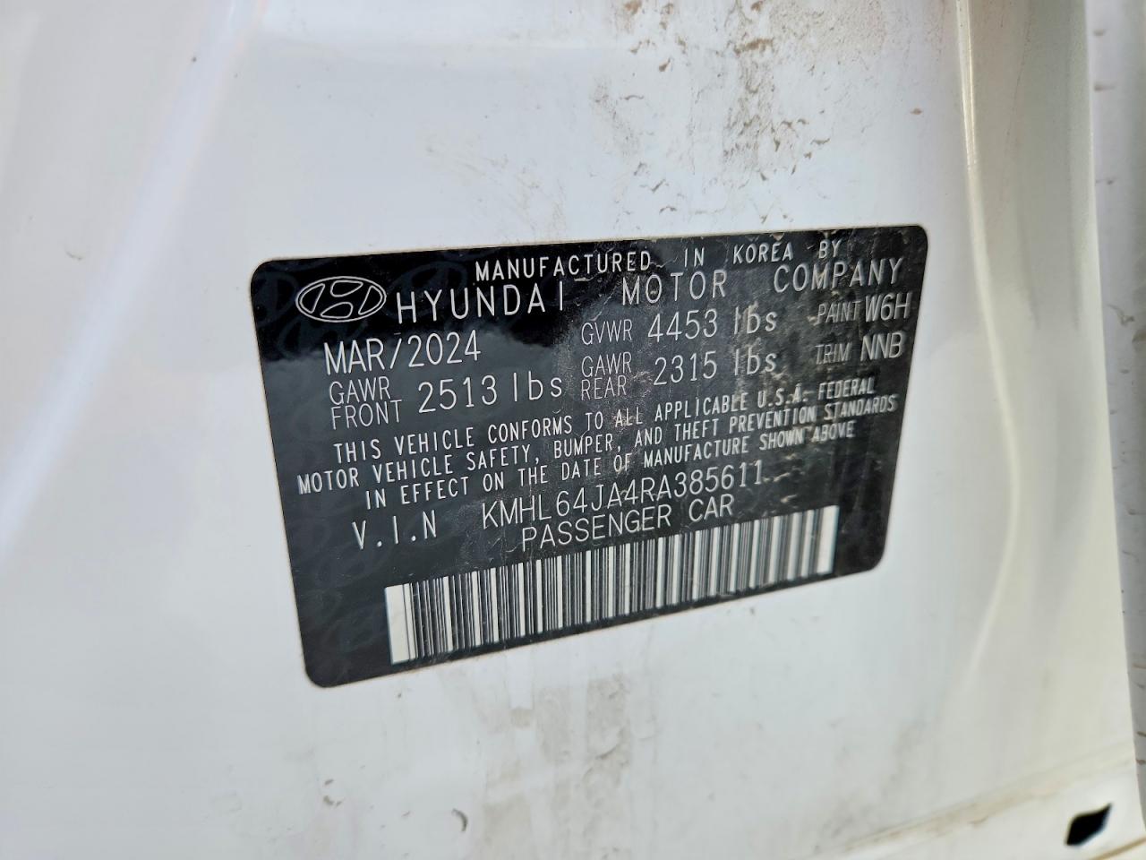2024 HYUNDAI SONATA SEL photo 13