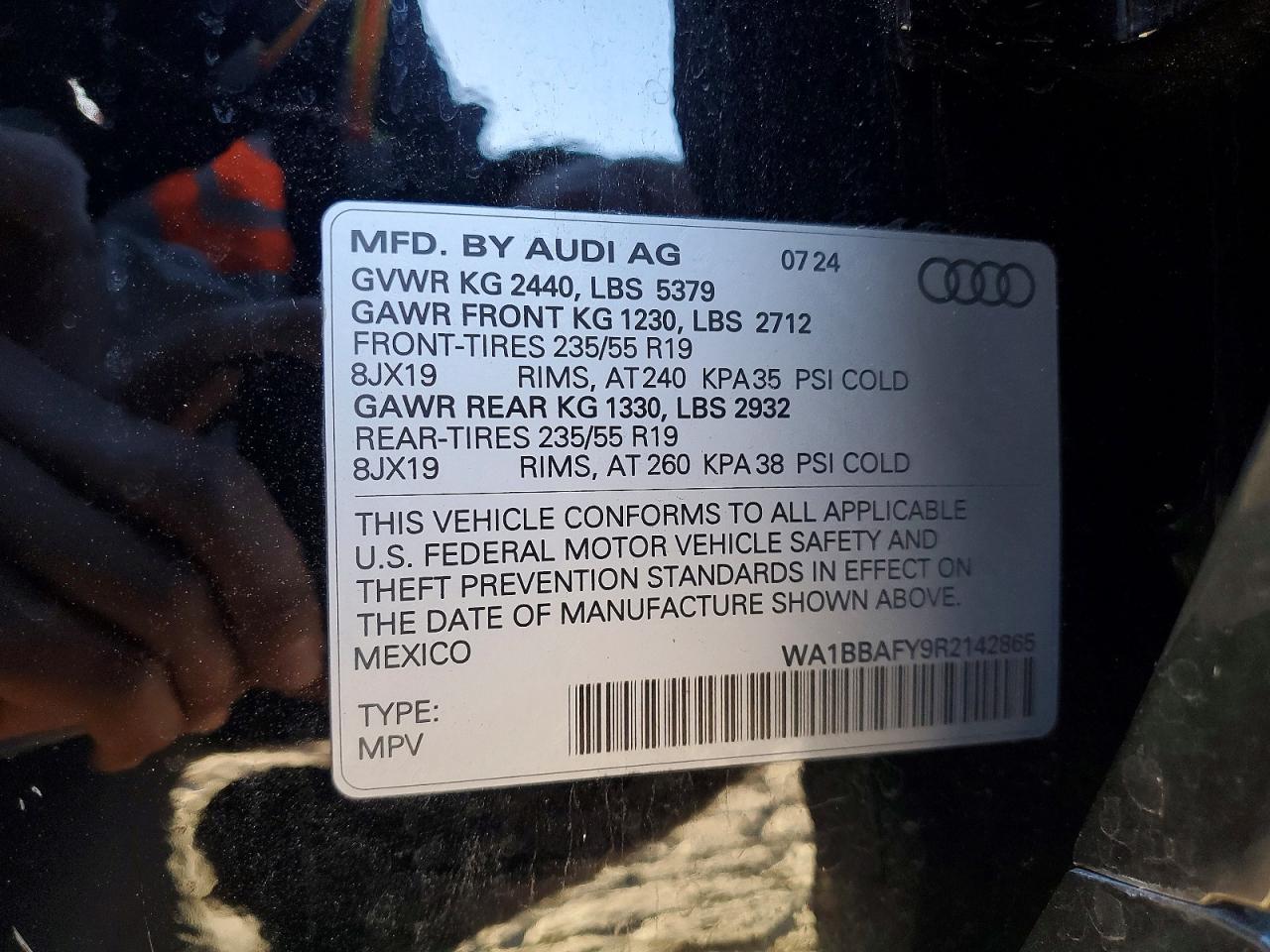 2024 AUDI Q5 PREMIUM PLUS 40 photo 14