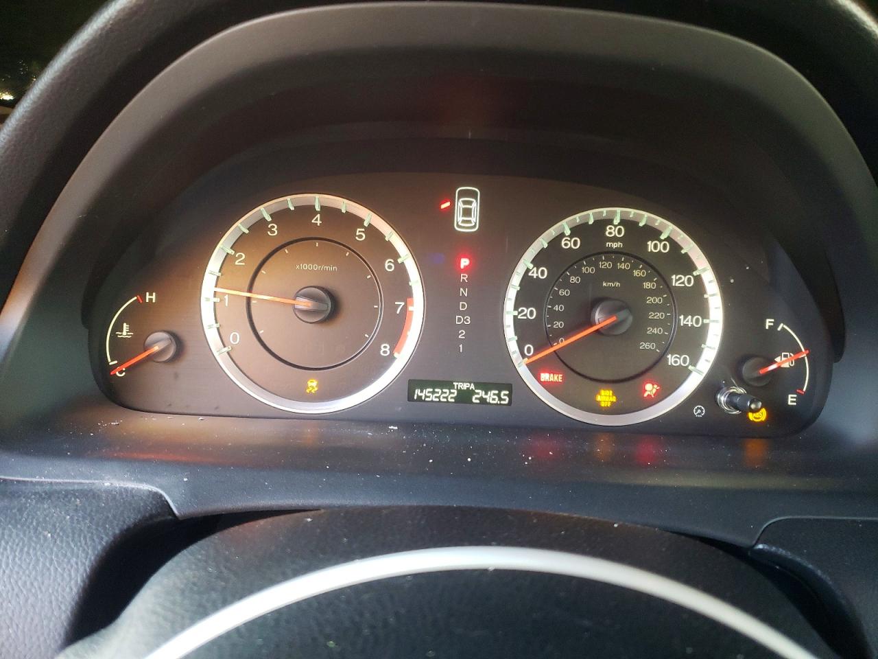 2012 HONDA ACCORD EXL photo 9