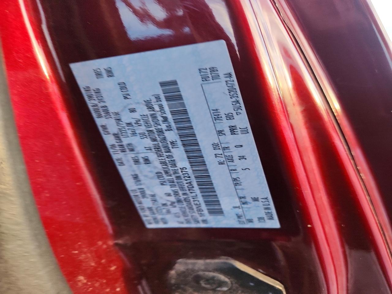 2007 FORD ECONOLINE E350 SUPER DUTY WAGON photo 14