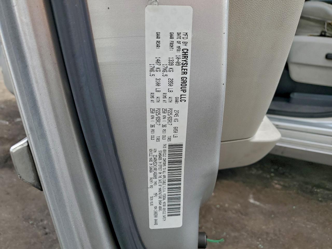 2010 DODGE GRAND CARAVAN SXT photo 13