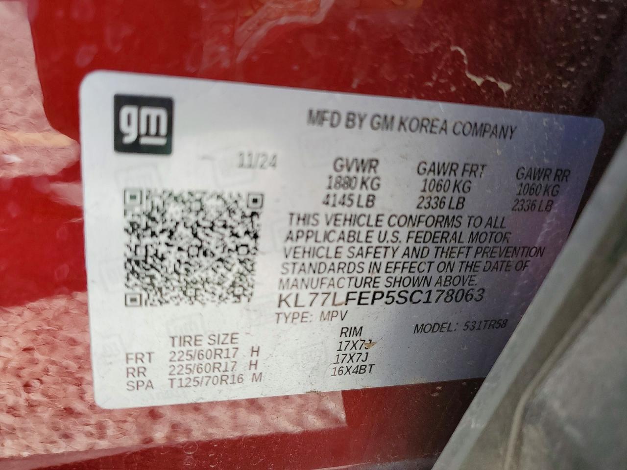 2025 CHEVROLET TRAX LS photo 14