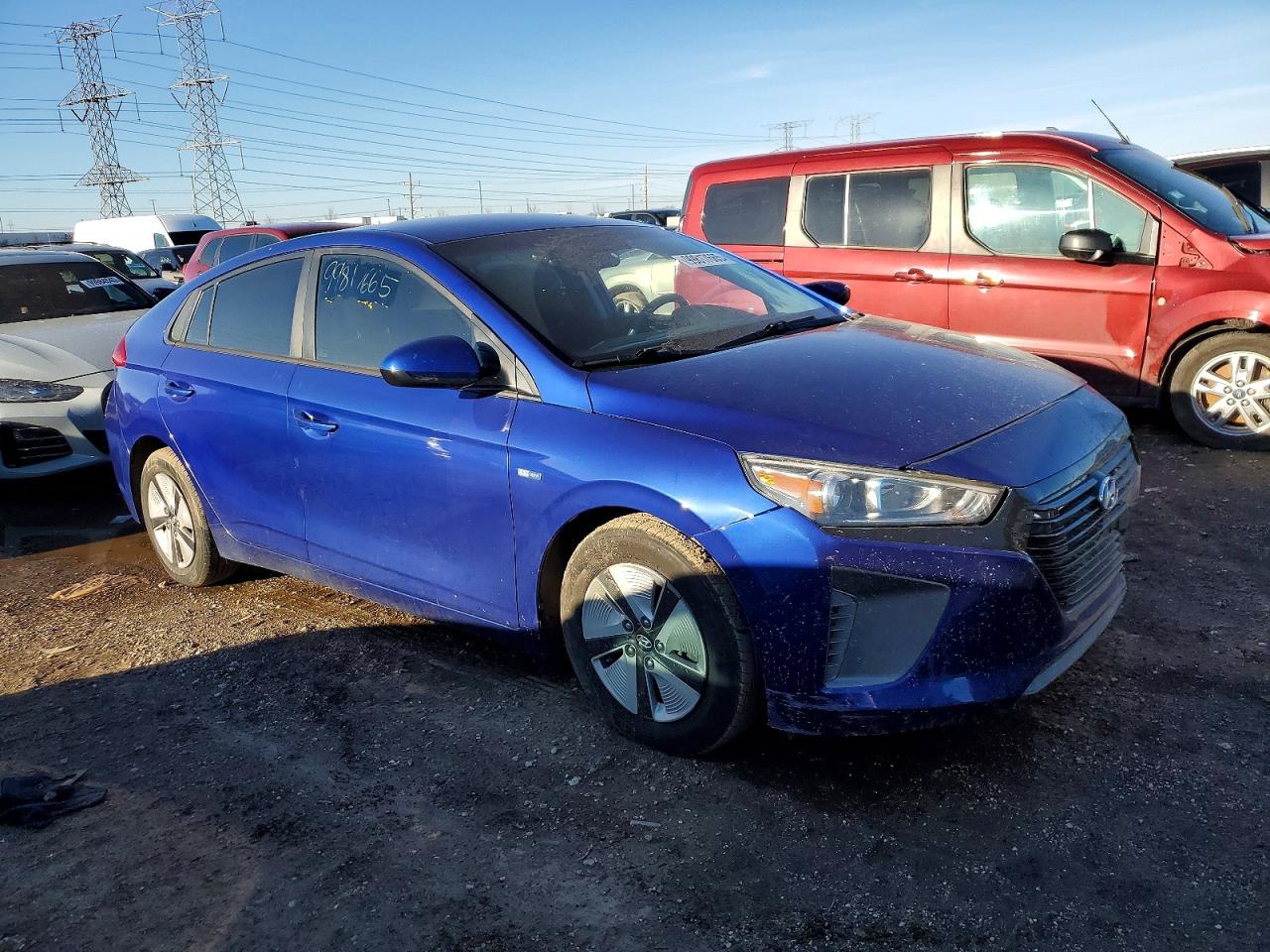 2019 HYUNDAI IONIQ BLUE photo 7