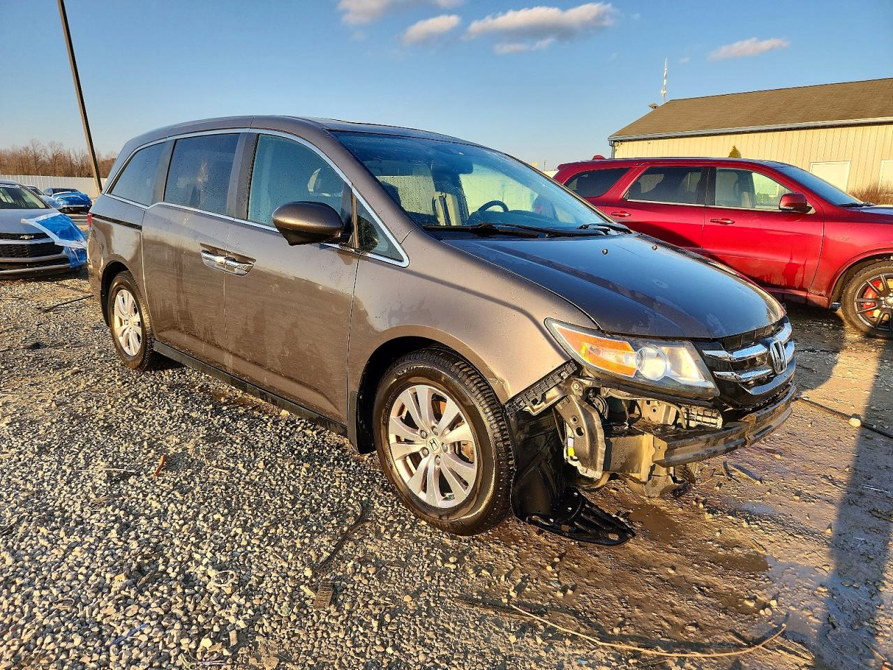 2014 HONDA ODYSSEY EXL photo 7