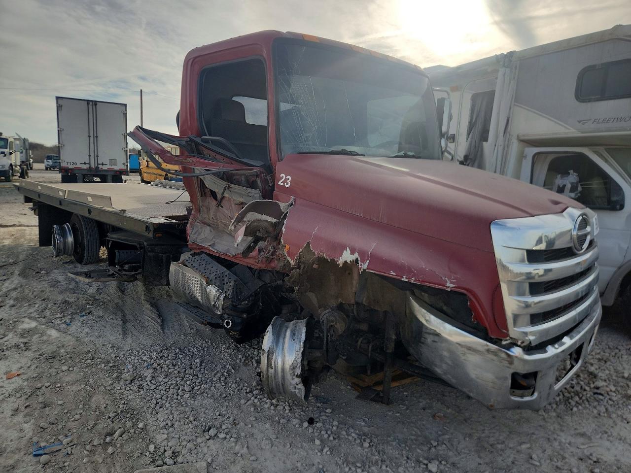 2015 HINO 268 ROLLBACK TRUCK photo 7