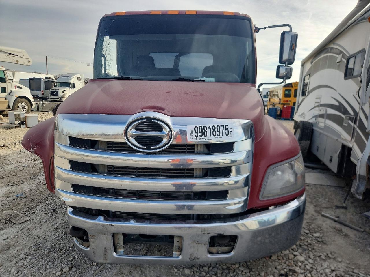 2015 HINO 268 ROLLBACK TRUCK photo 9