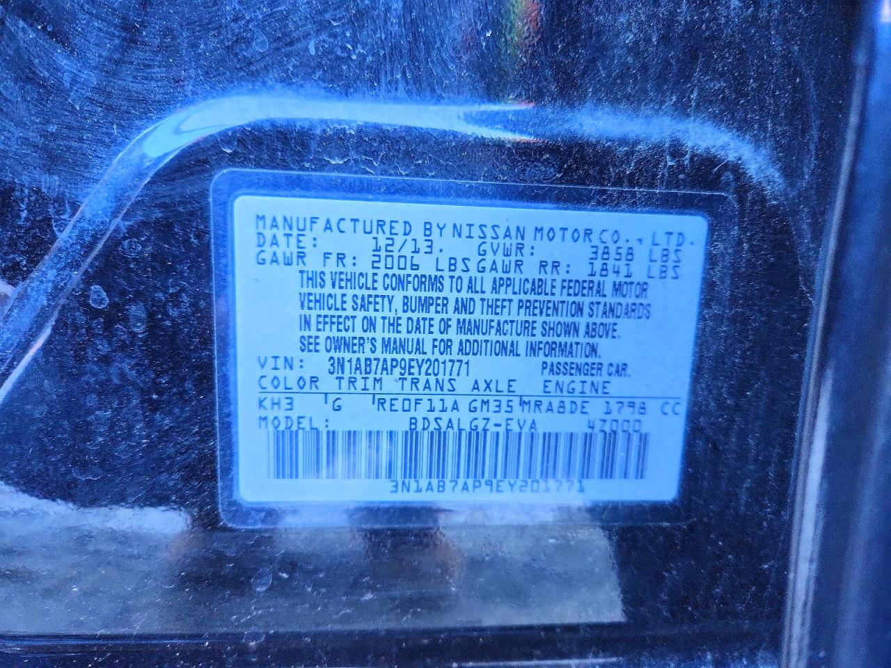 2014 NISSAN SENTRA SL photo 12
