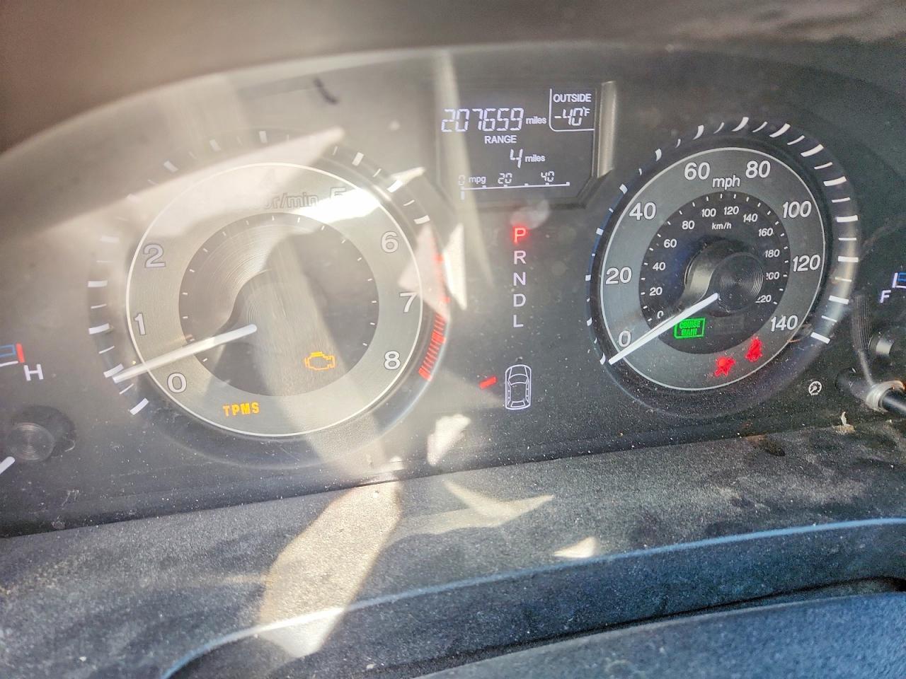 2012 HONDA ODYSSEY EXL photo 9