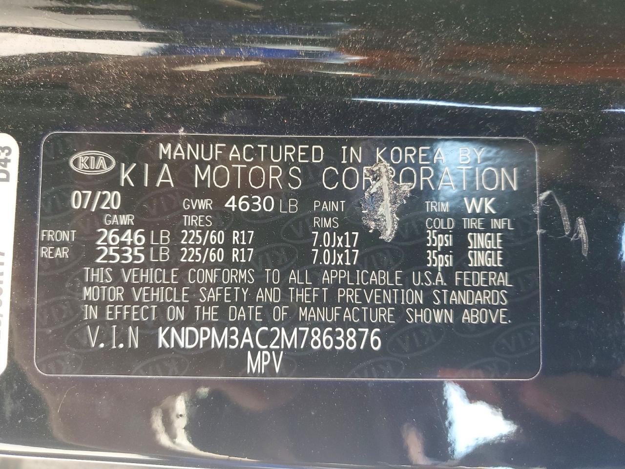 2021 KIA SPORTAGE LX photo 13