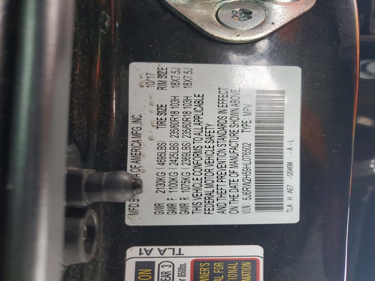 2017 HONDA CR-V EX photo 13