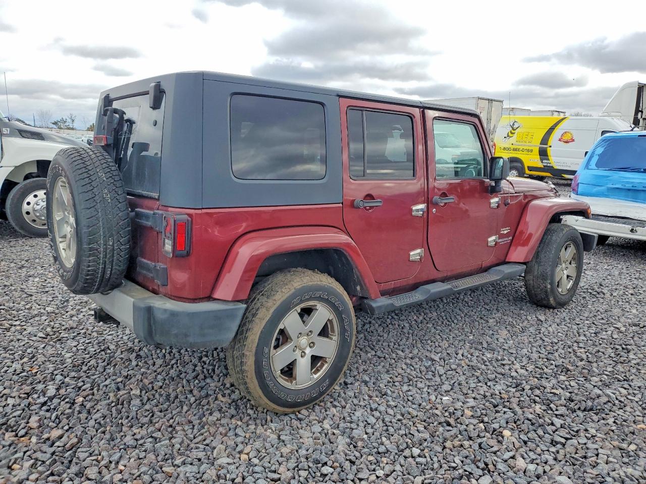 2008 JEEP WRANGLER UNLIMITED SAHARA photo 3