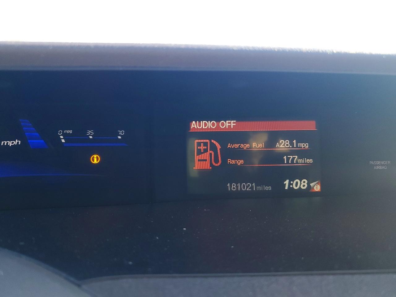 2012 HONDA CIVIC LX photo 9