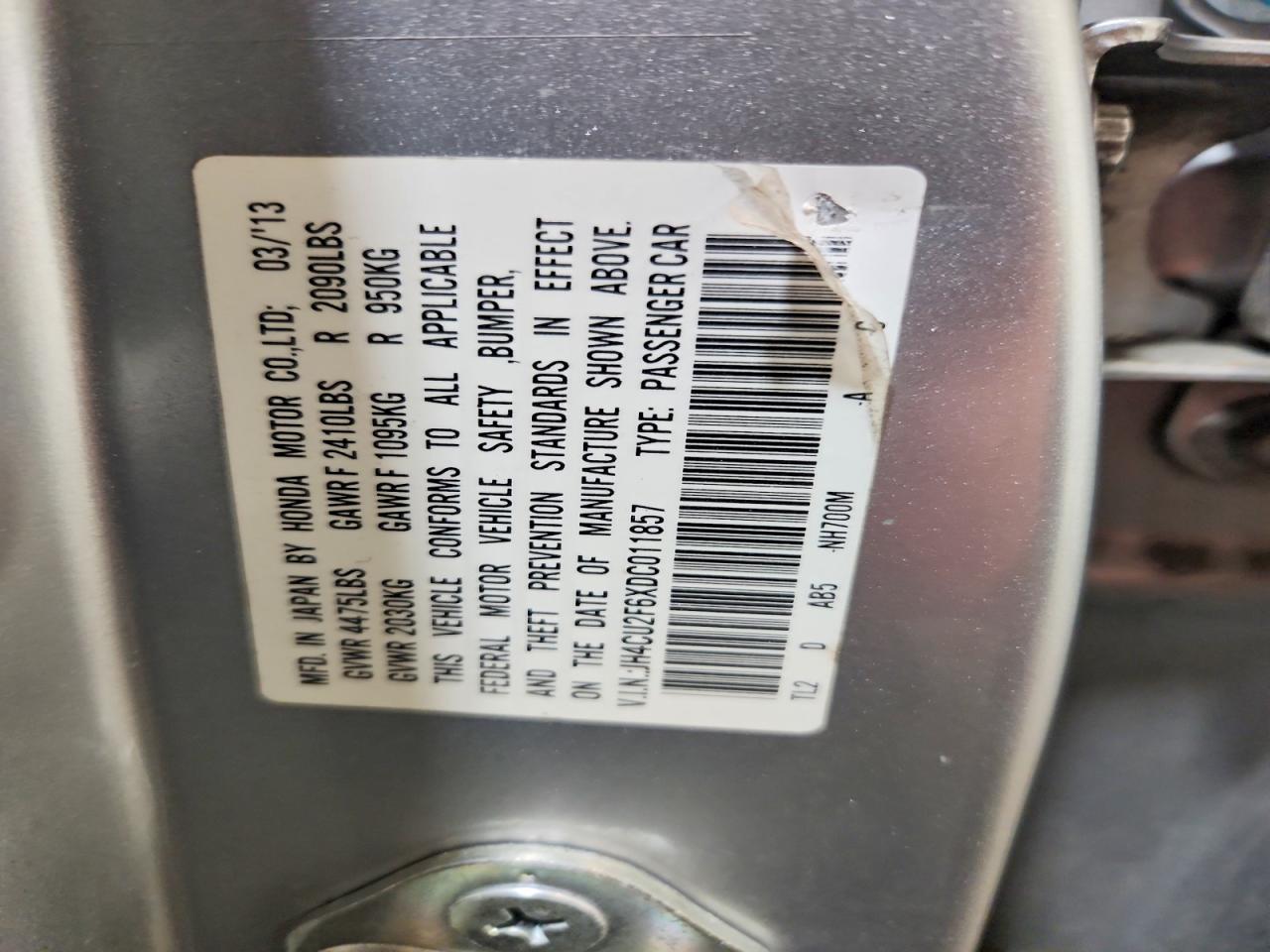 2013 ACURA TSX TECH photo 12