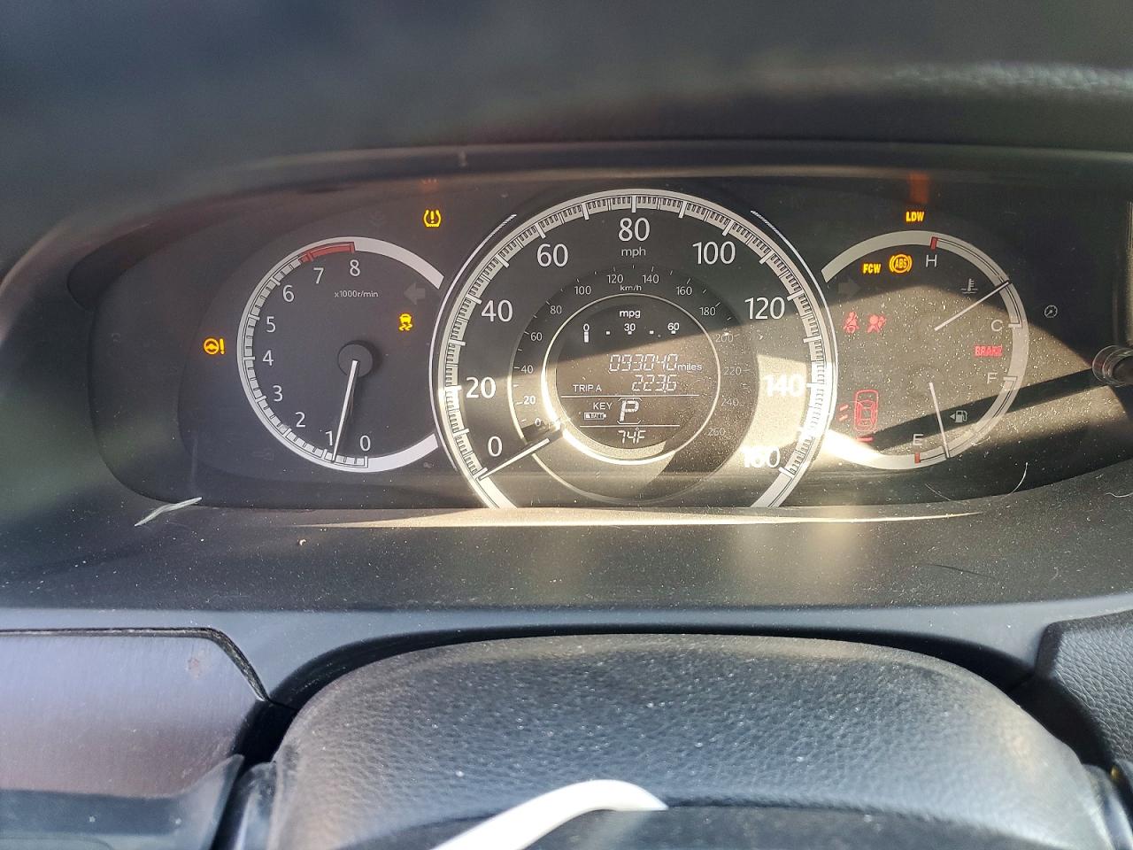 2014 HONDA ACCORD EXL photo 9