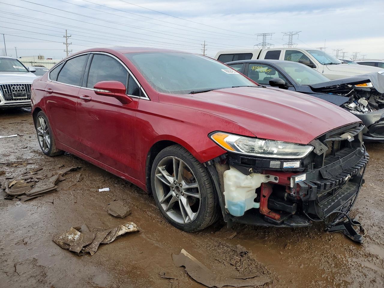 2013 FORD FUSION TITANIUM photo 4