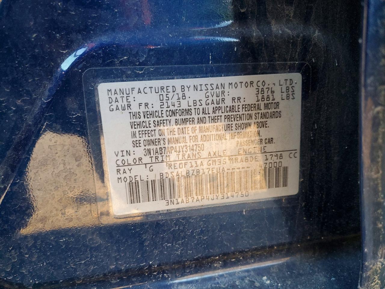 2018 NISSAN SENTRA S photo 23