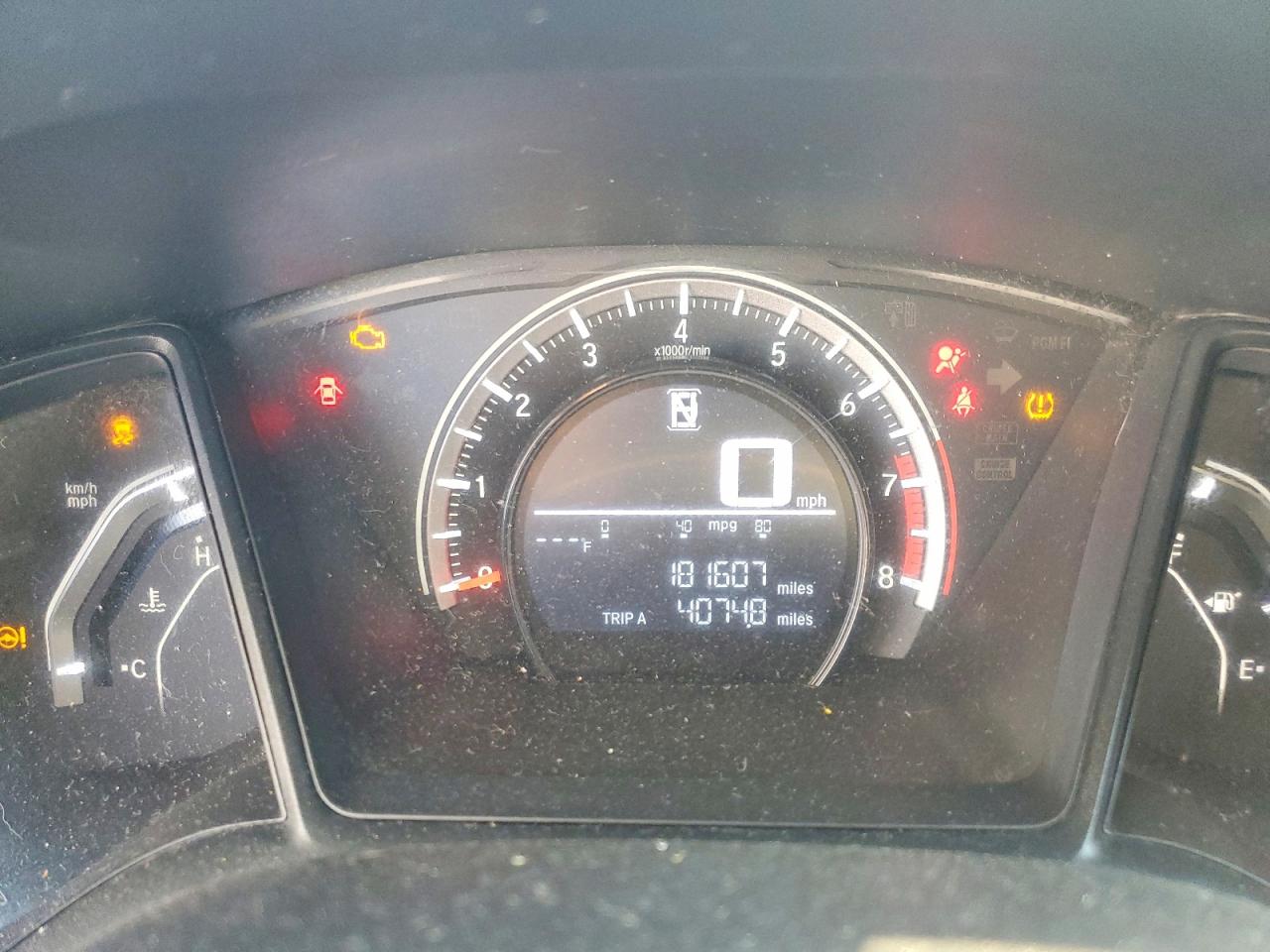 2016 HONDA CIVIC LX photo 9