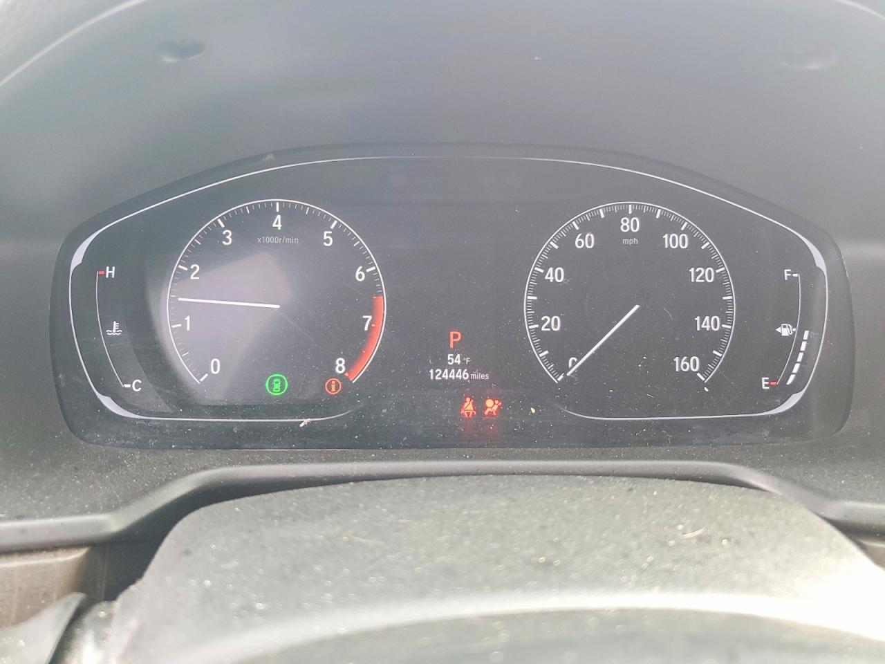 2020 HONDA ACCORD EX photo 9