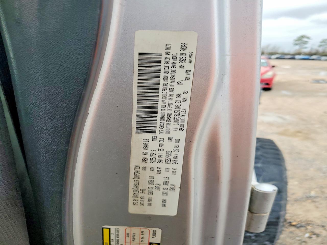 2007 JEEP WRANGLER X photo 13